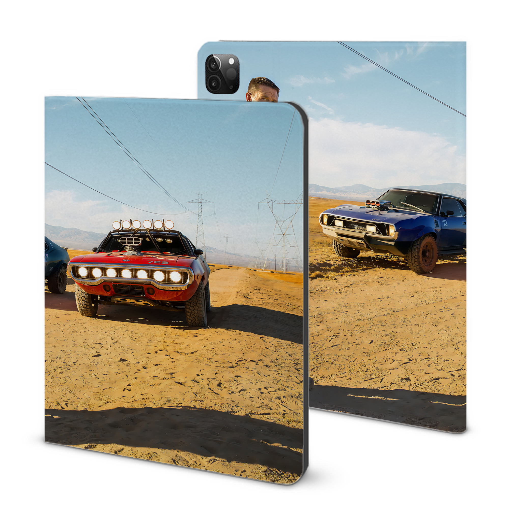 （画像用） Transformers トランスフォーマー IPadケース ペンホルダー付き ブックスタイルデザイン